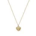 Gargantilla Oro 18K Corazón Tallado