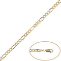 Pulsera Oro 18Kl 3x1 - 4mm