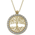 Gargantilla Oro 18K Árbol