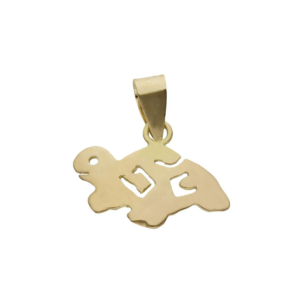 Colgante Oro 18K Tortuga