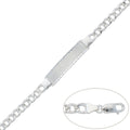 Pulsera Barbada Plata 925mm - 6mm