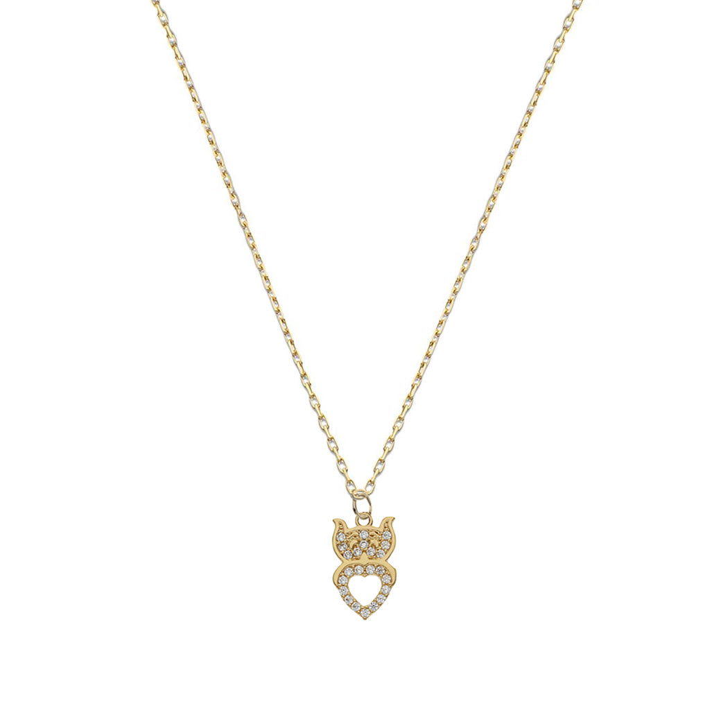 Gargantilla Oro 18K Búho
