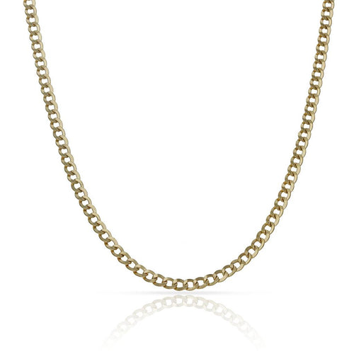 Cadena Oro 18K Barbada Hueca - 2.50MM