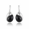 Pendientes Plata 925 Ojo de Águila Negro