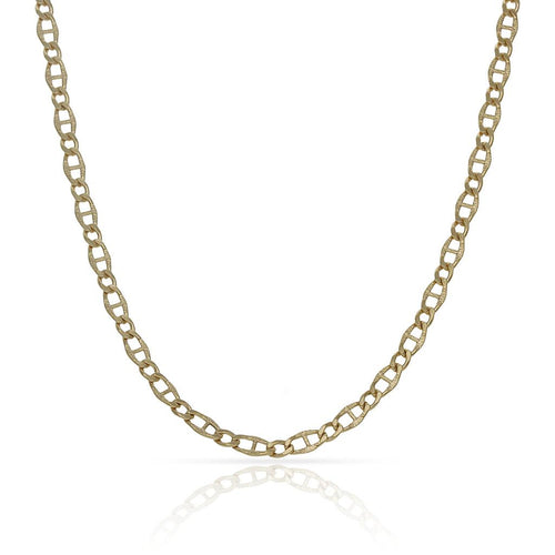 Cadena Oro 18K Ancla Hueca - 3MM