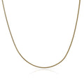Collar Oro 18K Cola de Topo Redonda 0,80mm