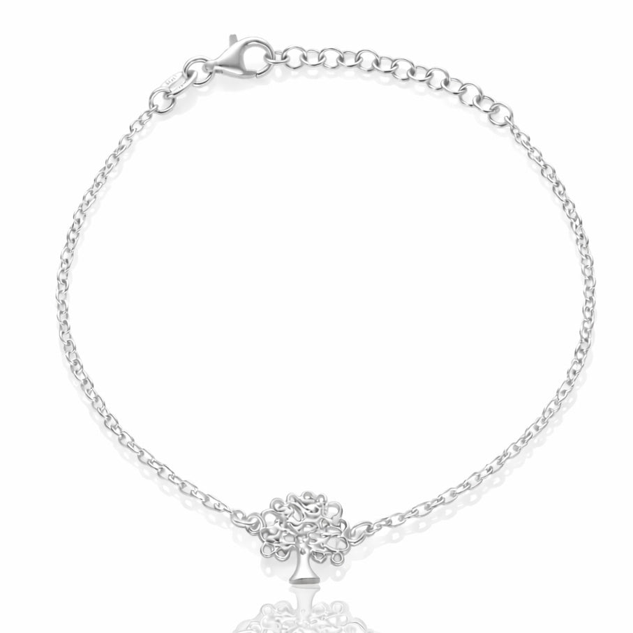 Pulsera Plata 925mm Árbol de la Vida