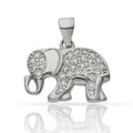 Colgante Plata 925 Elefante con Circonitas