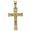 Cruz Oro 18KL con Cristo - 21x35mm