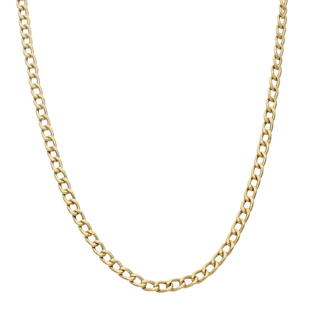 Collar Oro 18Kl Hueco Barbado 3.50mm