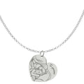 Gargantilla Plata 925mm De La Madre 20x18mm