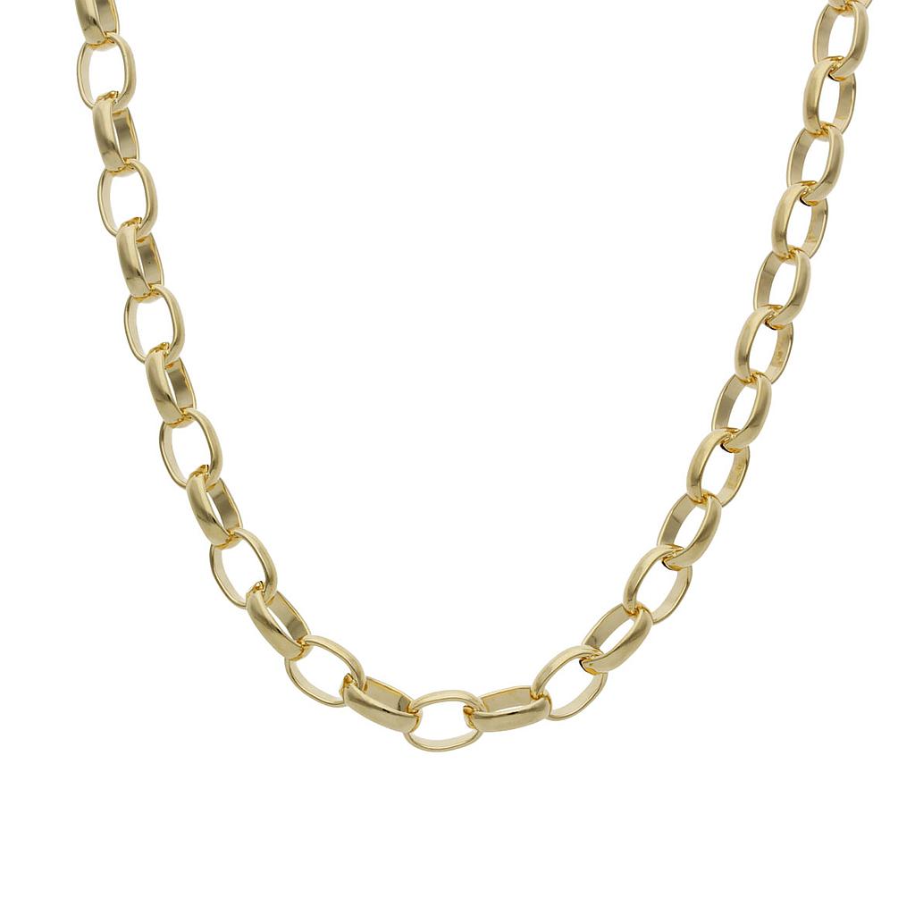 Collar Oro 18Kl Rolot Hueco 4.50mm