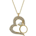 Gargantilla Oro 18K Corazón + Anillo