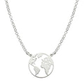 Gargantilla Plata 925 Mundo 15mm