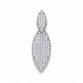 Colgante Plata 925 Circonitas 9x31mm