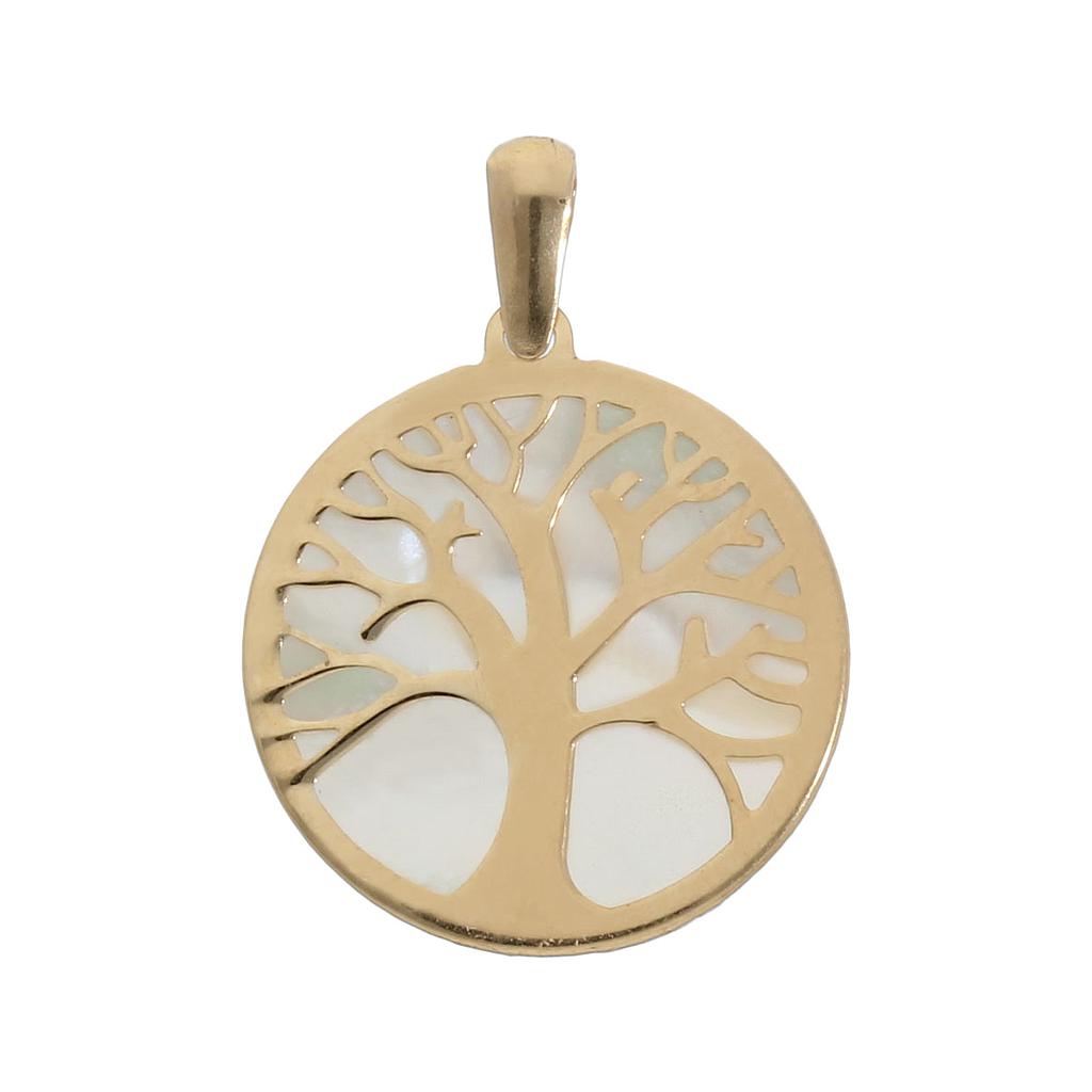 Colgante Oro 18K Árbol de la Vida 16mm