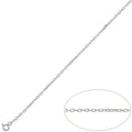 Cadena Plata 925mm Forzada - 1mm
