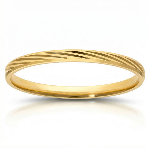 Alianza Oro 18Kl Tallada 1.80mm