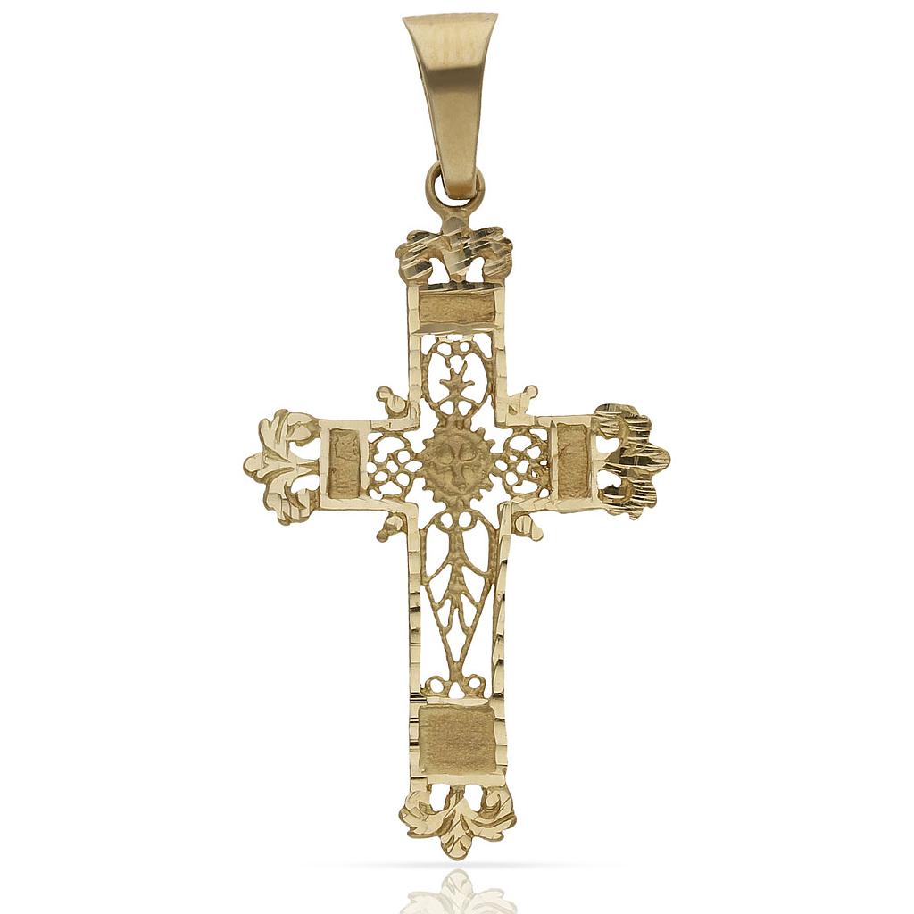 Cruz Oro 18KL de Filigrana - 23x39mm