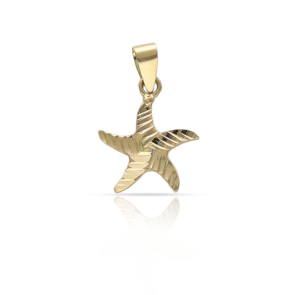 Colgante Oro 18K Estrella de Mar