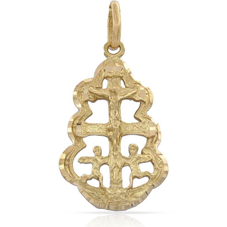 Cruz de Caravaca Oro 18KL - 18x30mm