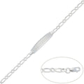 Pulsera 1x1 Plata 925mm - 4mm