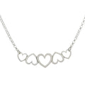 Gargantilla Plata 925 Corazones