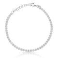 Pulsera Plata 925 Riviere 2mm