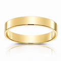 Alianza Oro 18Kl Canto Diamantado - 4mm