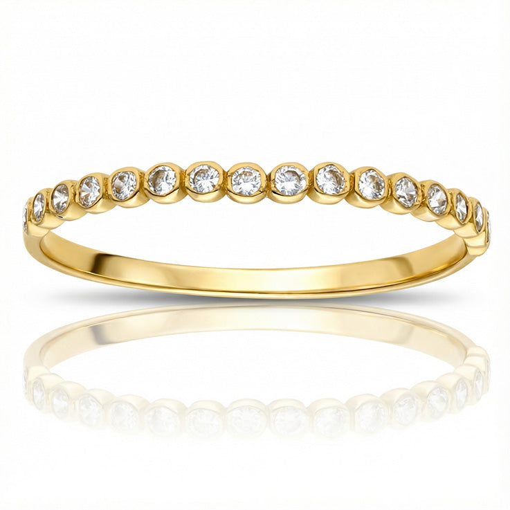 Sortija Oro 18K Circonitas