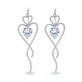 Pendientes Corazón Plata 925mm