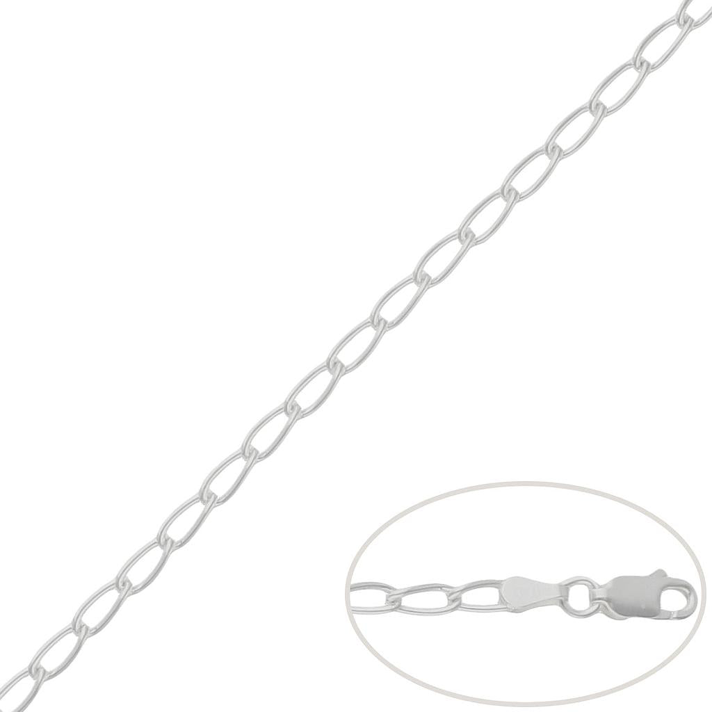 Cadena Plata 925 Bilbao 3mm