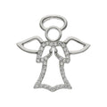 Colgante Plata 925 Ángel con Circonitas