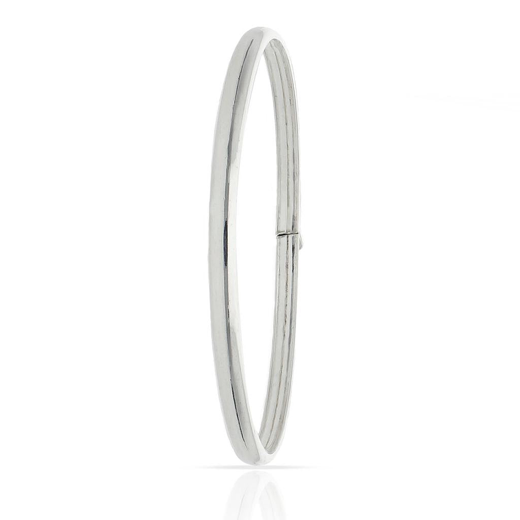 Caña Plata 925mm Lisa - 4mm