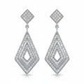 Pendientes Plata 925mm Circonitas