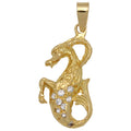 Colgante Oro 18KL Horóscopo Capricornio con Circonitas