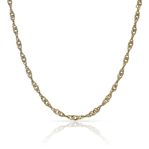 Cadena Oro 18K Singapur 2,50mm