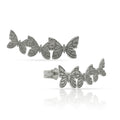 Pendientes Plata 925mm Trepadores Mariposas - 7x19mm