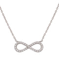 Gargantilla Oro Blanco 18Kl Infinito Circonitas