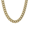 Collar Oro 18Kl Barbado Hueco 7mm