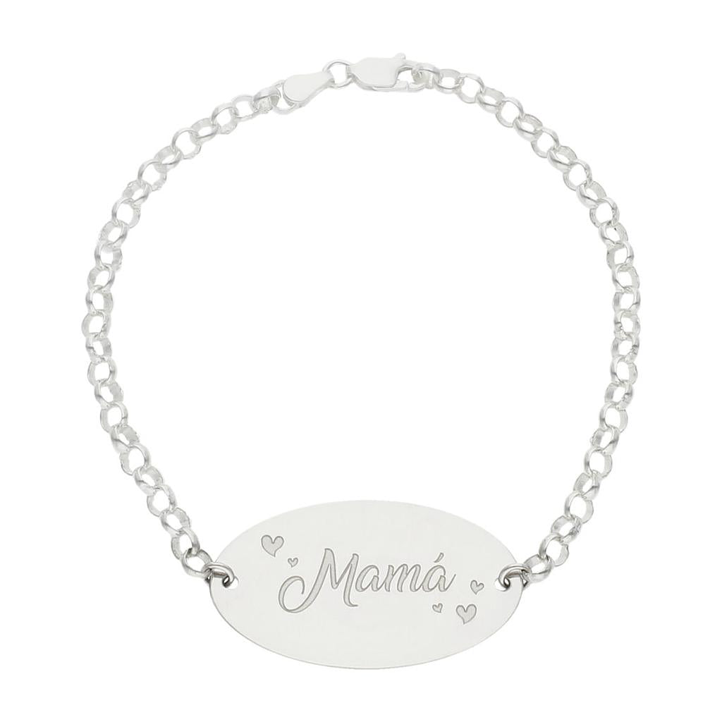 Pulsera Plata 925 Mamá