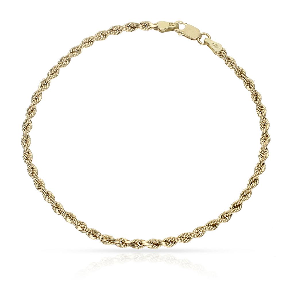 Pulsera Cordón Salomónico Oro 18K 2.70mm