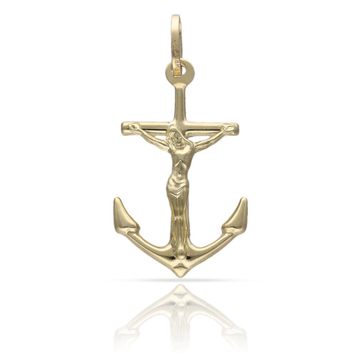 Colgante Oro 18K Ancla