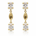 Pendientes Oro 18Kl Circonitas