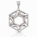 Colgante Plata 925 Circonitas 24x28mm