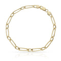 Pulsera Oro 18Kl Hueca 1x1 4mm