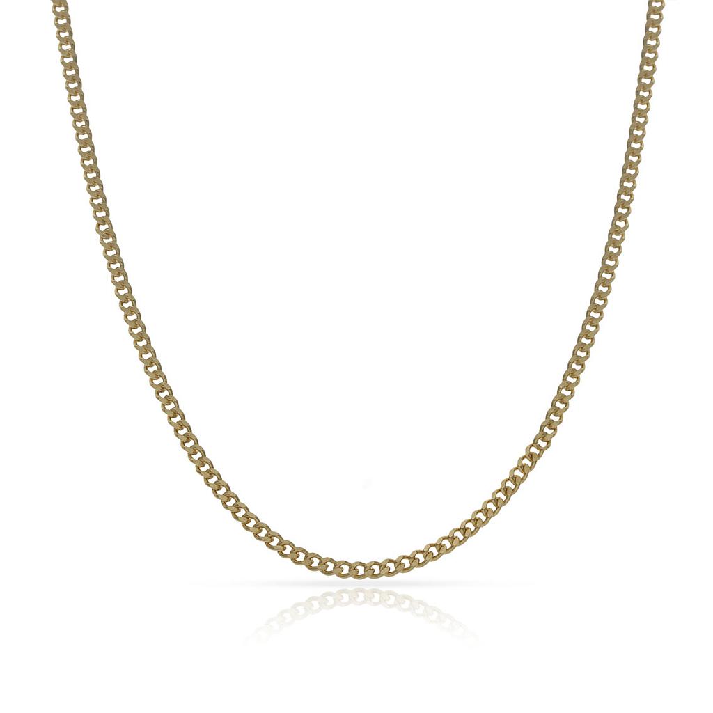 Cadena Oro 18K Barbada Maciza - 1.50 MM
