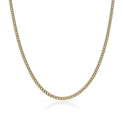 Cadena Oro 18K Barbada Maciza - 1.50 MM