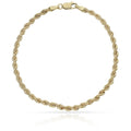 Pulsera Cordón Salomónico Oro 18K 3.30mm