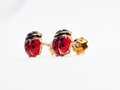 Pendientes Oro 18K Coccinellidae